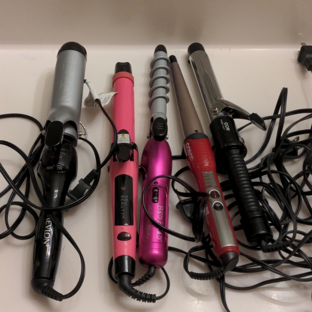 Bedhead, Conair and Revlon Hair tools